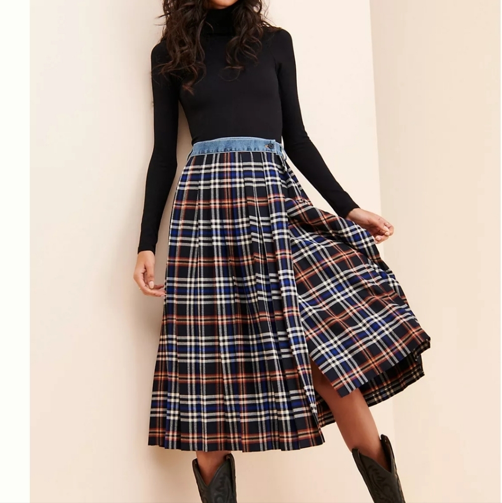 Paul & Joe Sister Skirty Pleated Skirt Size34